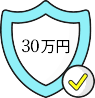 最大30万円まで運送保険