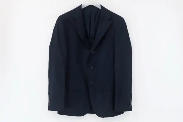 EDIFICE ウール　チェックジャケットの画像