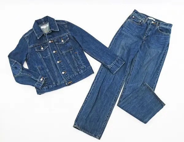 UNIQLO×JW ANDERSON デニムジャケット・パンツセットの画像