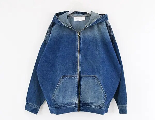 antigua tree cafe デニム　ジャケットの画像