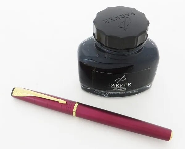 PARKER 万年筆　インク付の画像