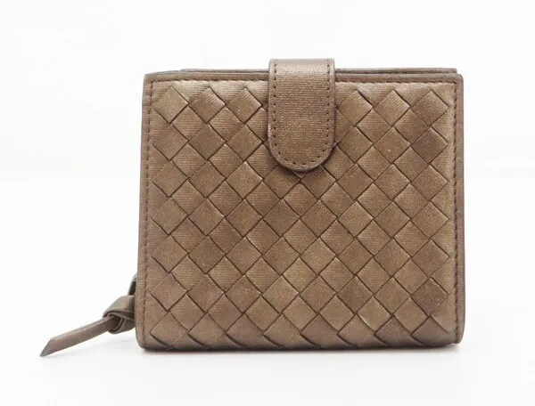 BOTTEGA VENETA イントレチャート　2つ折り財布の画像