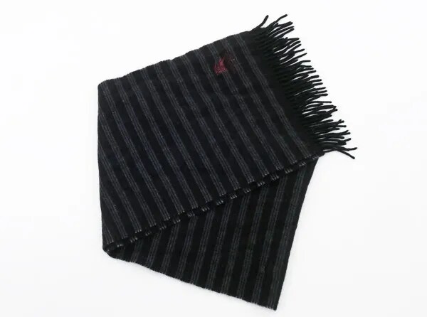 BURBERRY BLACK LABEL カシミヤ　マフラーの画像