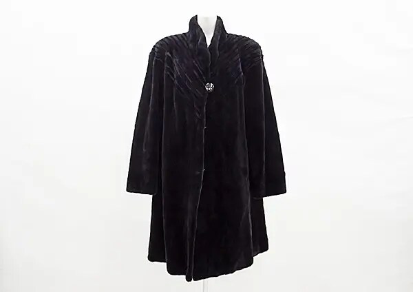 SAGA MINK ミンク　ロング毛皮コートの画像