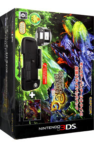 拡張スライドパッド同梱 モンスターハンター３ｇ トライｇ 中古