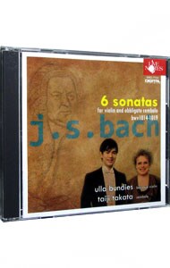 【２ＣＤ】Ｊ．Ｓ．バッハ：ヴァイオリンとオブリガート・チェンバロのための６つのソナタ