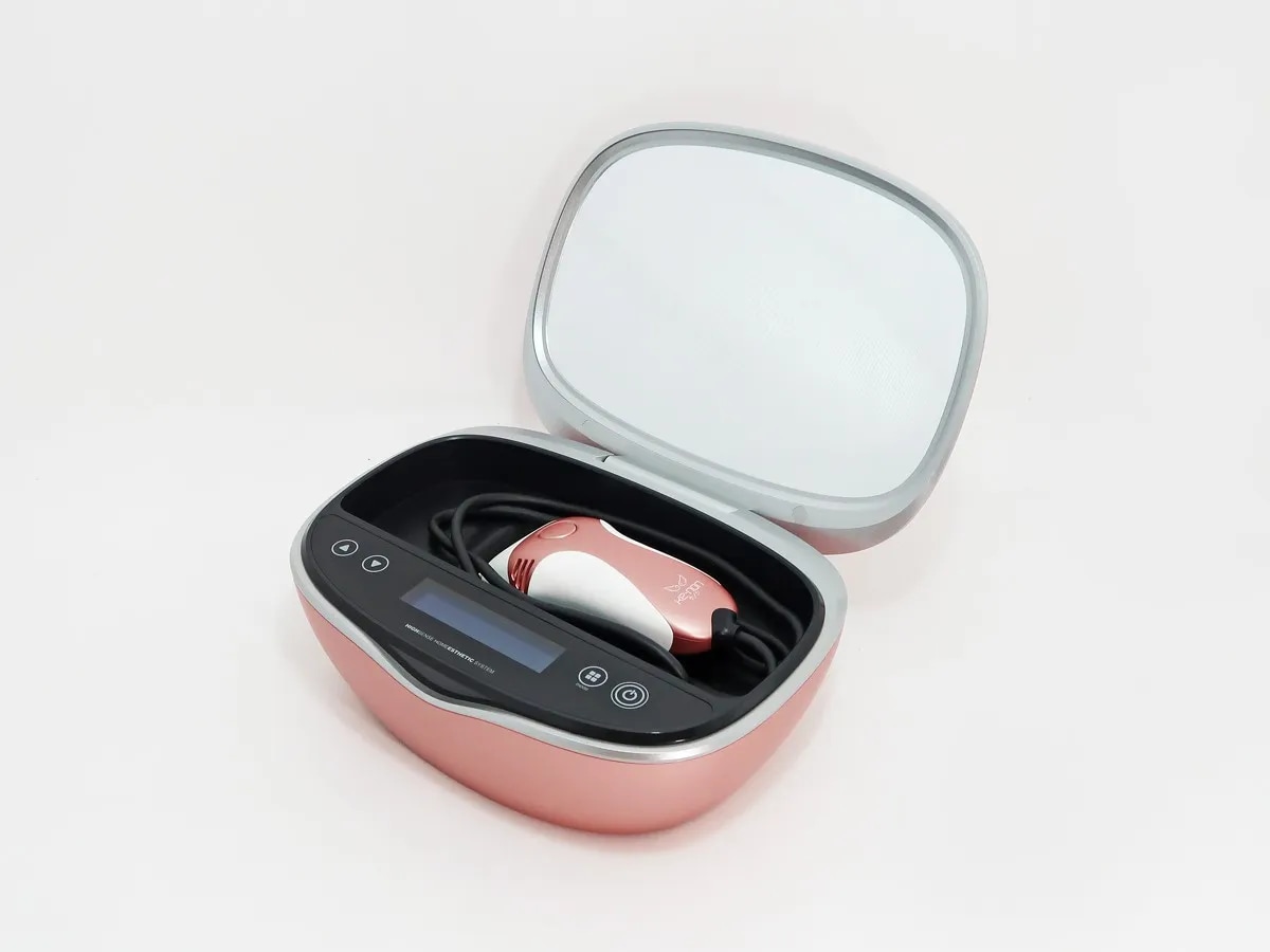 KE-NON Ver8.6 脱毛器 シルバー LEDディスプレイ