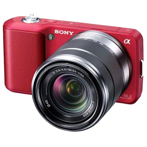α NEX-3K ズームレンズキット R レッド