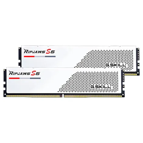 Ripjaws S5 F5-6000J3238F16GX2-RS5W (DIMM DDR5 /16GB /2枚) ホワイト