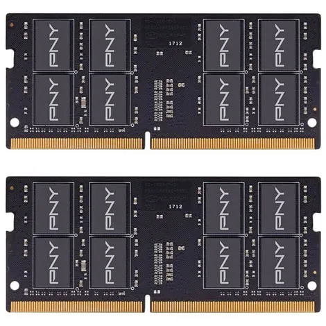 PNY DDR4 2666 32GB for Note 16GB 2枚 MN32GK2D42666-TB (SO-DIMM DDR4 /16GB /2枚)