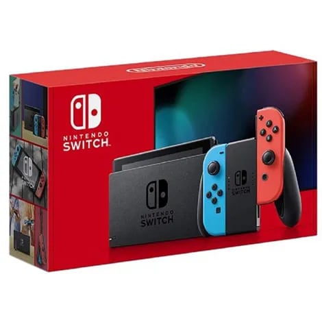 NEW Nintendo Switch ジョイコンネオンブルー ネオンレッド HADSKABAA