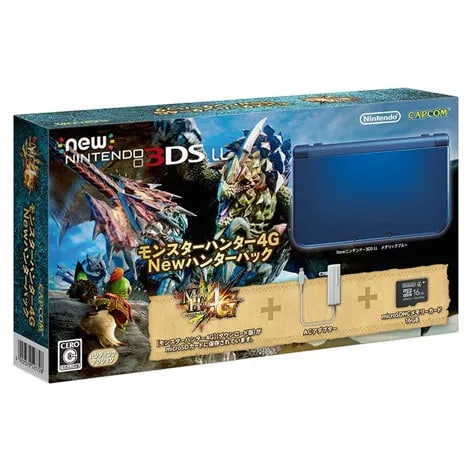New ニンテンドー3DSLL本体 モンスターハンター4G NewハンターパックREDSBADC