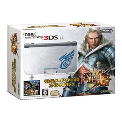 New ニンテンドー3DSLL本体 モンスターハンター4G スペシャルパック REDSVBCA