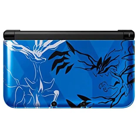 ニンテンドー3DSLL本体 ゼルネアス・イベルタル ブルー ポケットモンスターXY仕様SPRSBMDS