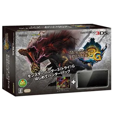 買取】ニンテンドー3DS本体 モンスターハンター3G はじめてハンター