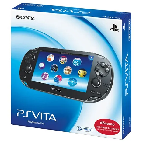PlayStation Vita本体 3G/Wi-Fiモデル クリスタル・ブラック PCH-1100AA01