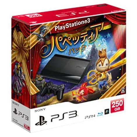 PlayStation3 250GB チャコールブラック パペッティア パック CEJH10028
