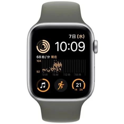 Apple Watch SE 第2世代 44mm GPS+Cellular アルミニウムケース/スポーツバンド