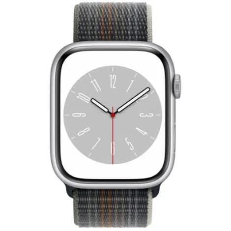 Apple Watch Series8 45mm GPS アルミニウムケース/スポーツループ