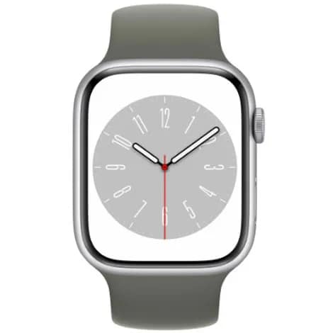 Apple Watch Series8 45mm GPS アルミニウムケース/ソロループ