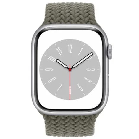 Apple Watch Series8 45mm GPS アルミニウムケース/ブレイデッドソロループ