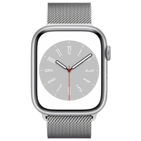 Apple Watch Series8 45mm GPS+Cellular アルミニウムケース/ミラネーゼループ