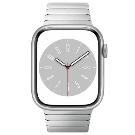 Apple Watch Series8 45mm GPS+Cellular アルミニウムケース/シルバーリンクブレスレット