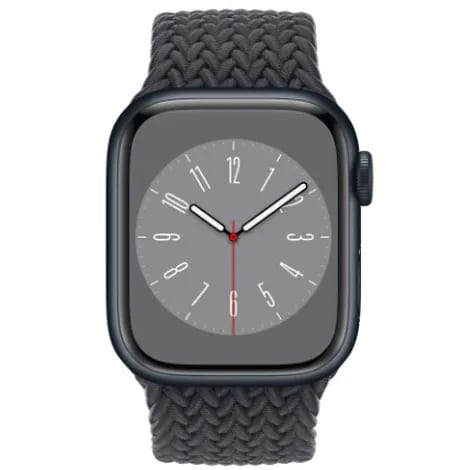 Apple Watch Series8 41mm GPS アルミニウムケース/ブレイデッドソロループ