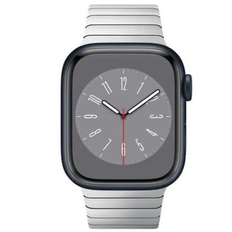 Apple Watch Series8 41mm GPS アルミニウムケース/シルバーリンクブレスレット