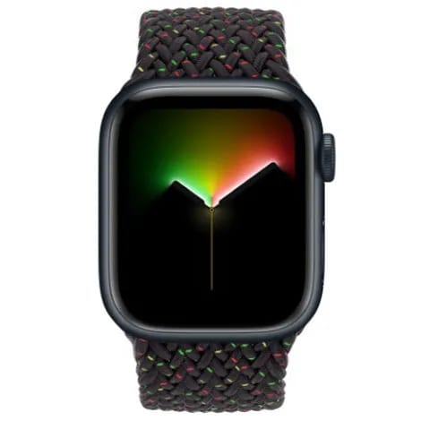 Apple Watch Series8 41mm GPS+Cellular アルミニウムケース/ブレイデッドソロループ