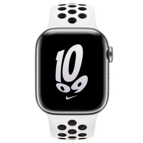 Apple Watch Series8 41mm GPS+Cellular ステンレススチールケース/Nikeスポーツバンド