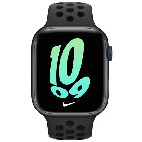 Apple Watch Nike Series 7 45mm GPS アルミニウムケース/Nikeスポーツバンド