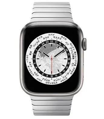 Apple Watch Edition Series7 45mm GPS+Cellular チタニウムケース/シルバーリンクブレスレット