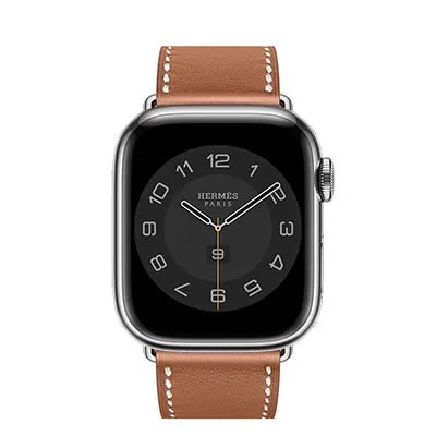 Apple Watch Hermes Series7 41mm GPS+Cellular ステンレススチールケース/シンプルトゥールストラップ