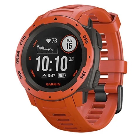 Instinct GPSアウトドアウォッチ 010-02064-32 レッド