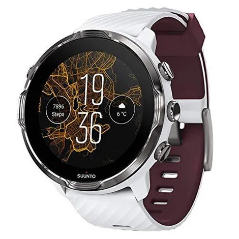 SUUNTO 7 WHITE BURGUNDY ホワイト SS050380000