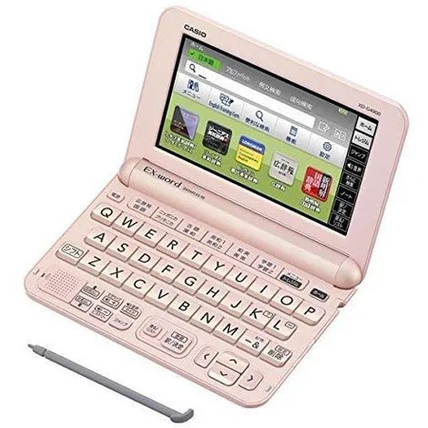 エクスワード 高校生モデル 英語 XD-G4900 ピンク
