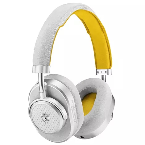 MW65 Automobili Lamborghini シルバーグレーイエロー