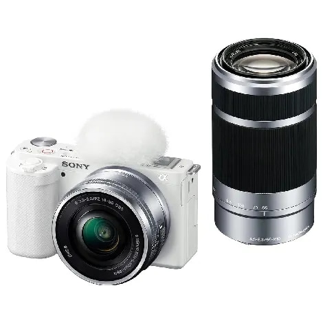 VLOGCAM ZV-E10Y ダブルズームレンズキット ホワイト