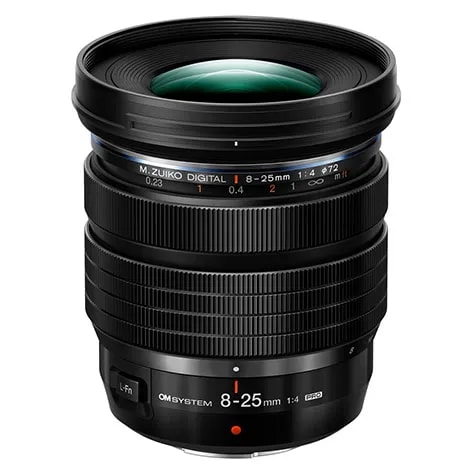 OM SYSTEM M.ZUIKO DIGITAL ED 8-25mm F4.0 PRO