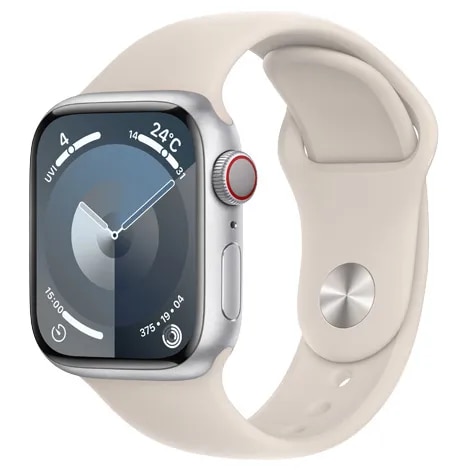 Apple Watch Series9 41mm GPS+Cellular アルミニウムケース/スポーツバンド