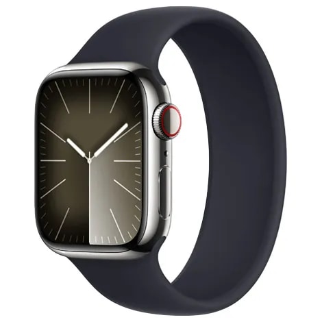 Apple Watch Series9 41mm GPS+Cellular ステンレススチール/ソロループ