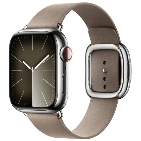 Apple Watch Series9 41mm GPS+Cellular ステンレススチール/モダンバックル