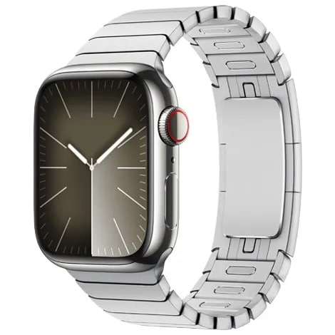 Apple Watch Series9 41mm GPS+Cellular ステンレススチール/リンクブレスレット