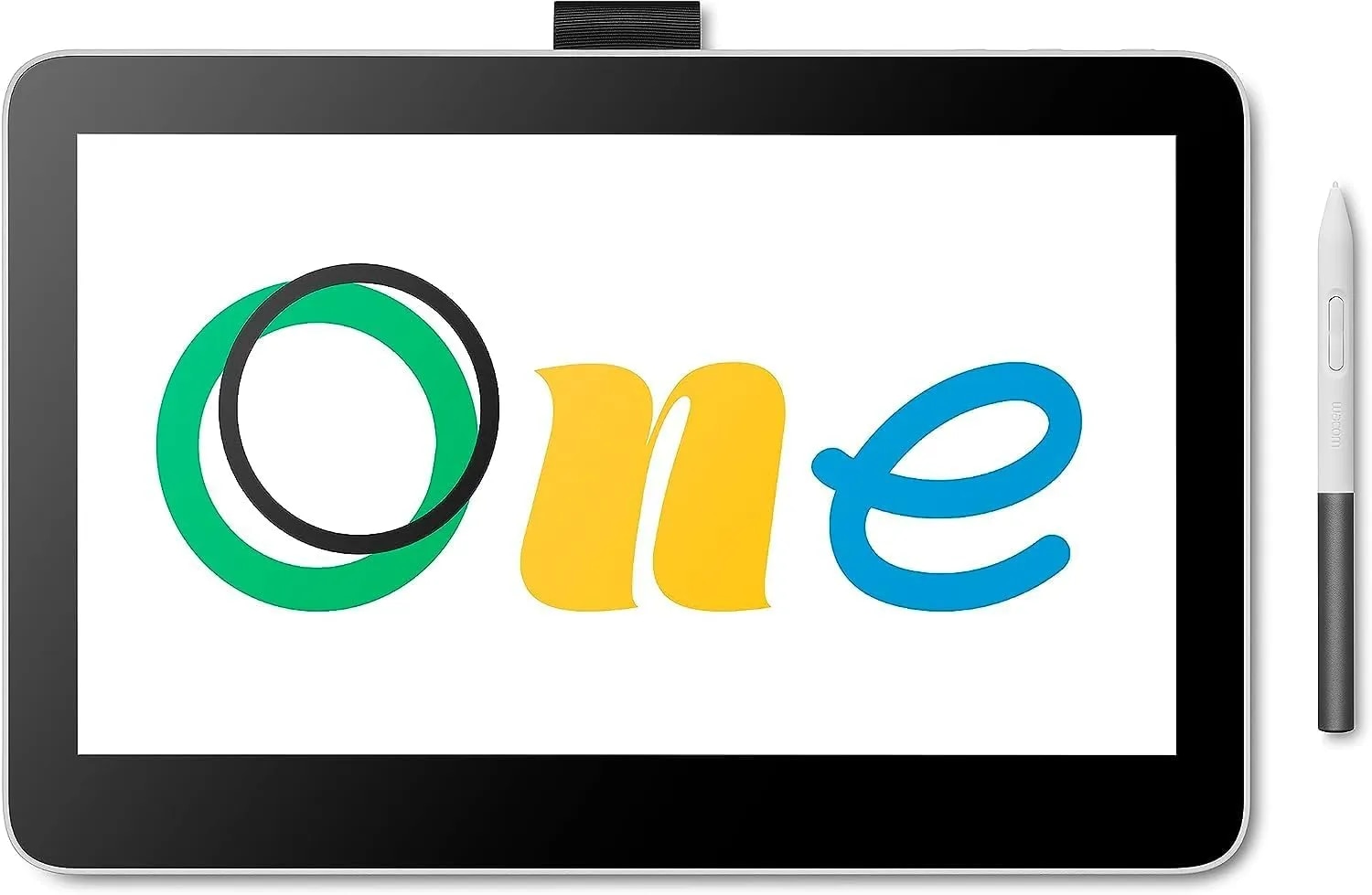 Wacom One 液晶ペンタブレット 13 touch USB-C Cable DTH134W0D ホワイト