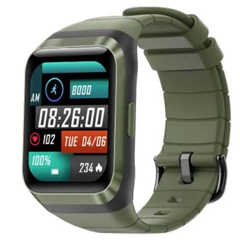 GPS スマートウォッチ COCORUN CX-29G アーミーグリーン