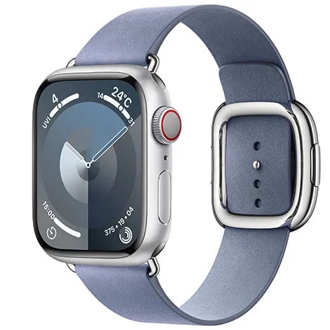 Apple Watch Series9 41mm GPS+Cellular アルミニウムケース/モダンバックル