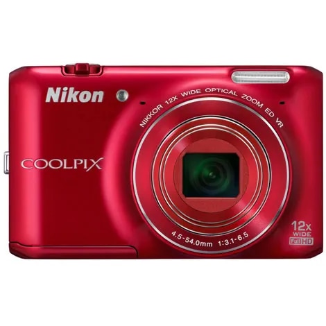 COOLPIX S6400 グロッシーレッド