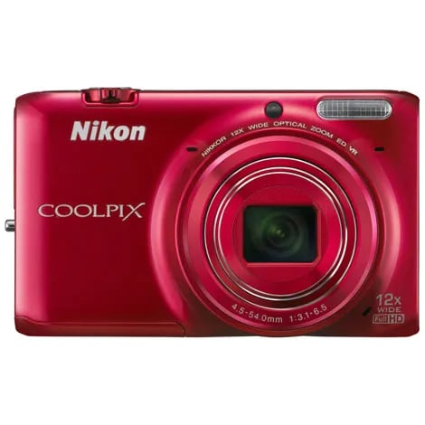 COOLPIX S6500 グロッシーレッド