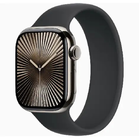 Apple Watch Series10 42mm GPS ＋ Cellular チタニウムケース/ソロループ